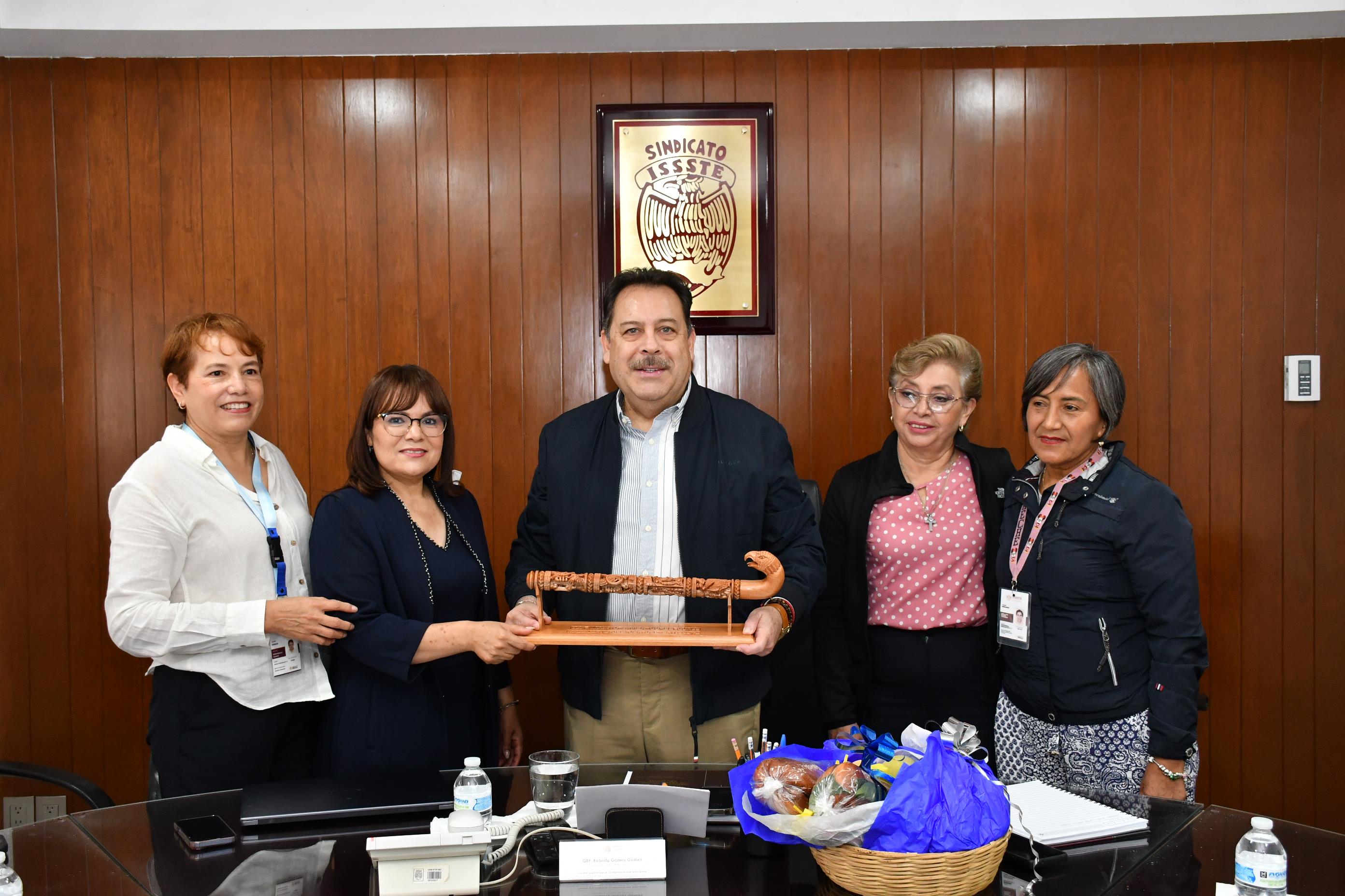 Audiencia con compañeros del estado de Tlaxcala